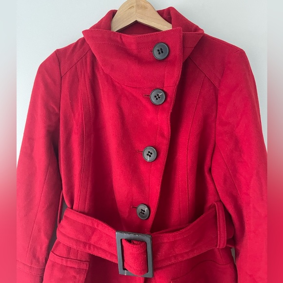 Zara Wool Trench Coat - Picture 6 of 11